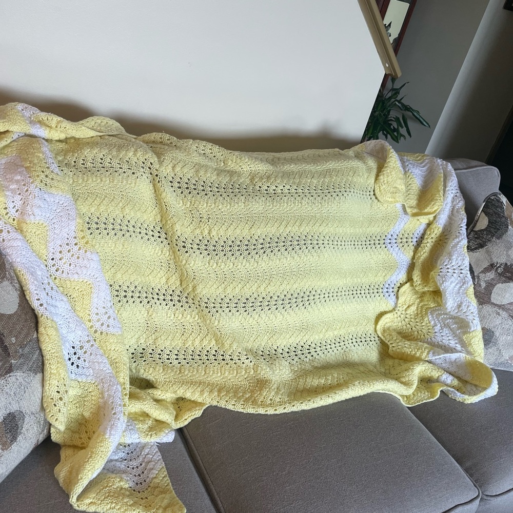 Handmade large blanket